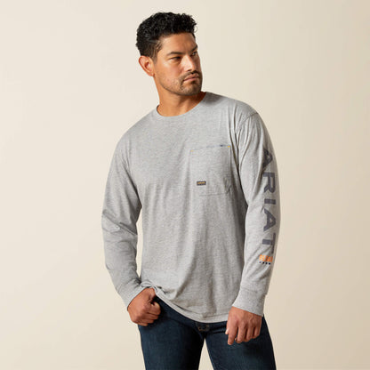Ariat Exclusive Rebar Workman Logo T-Shirt