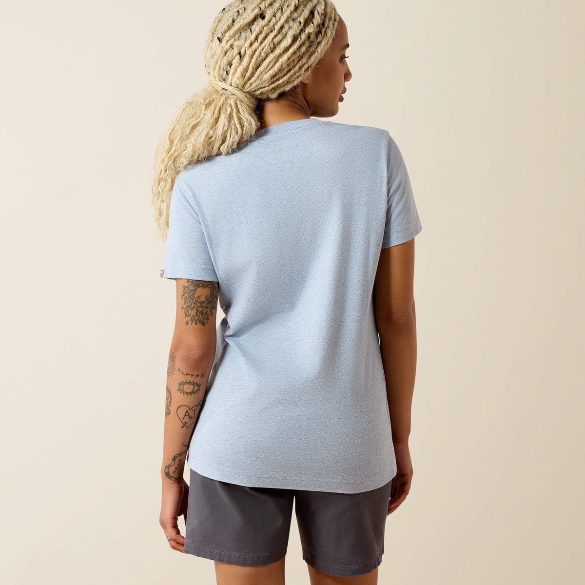 Ariat Customer Favorite Rebar Cotton Strong Standard V-Neck T-Shirt