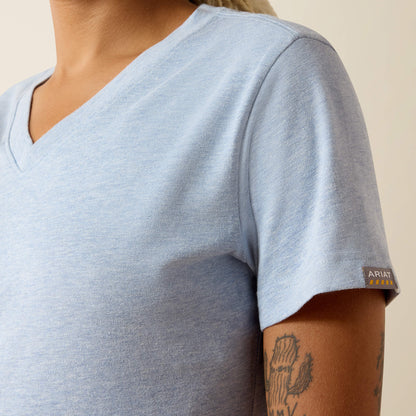 Ariat Customer Favorite Rebar Cotton Strong Standard V-Neck T-Shirt