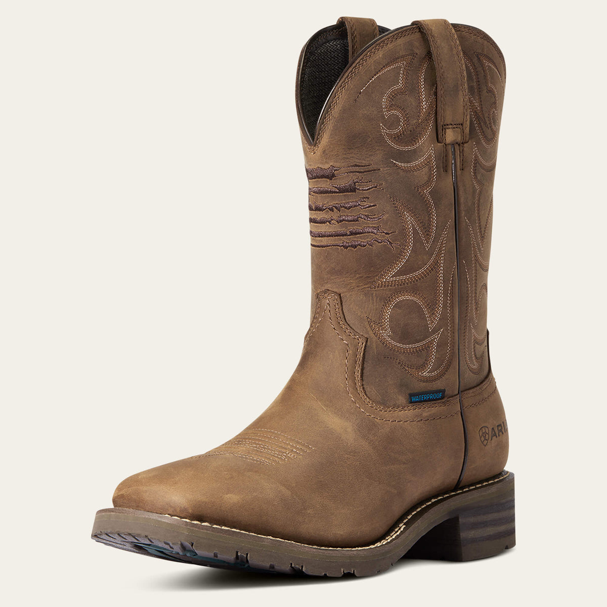 Ariat Great Value Hybrid Patriot Waterproof Western Boot