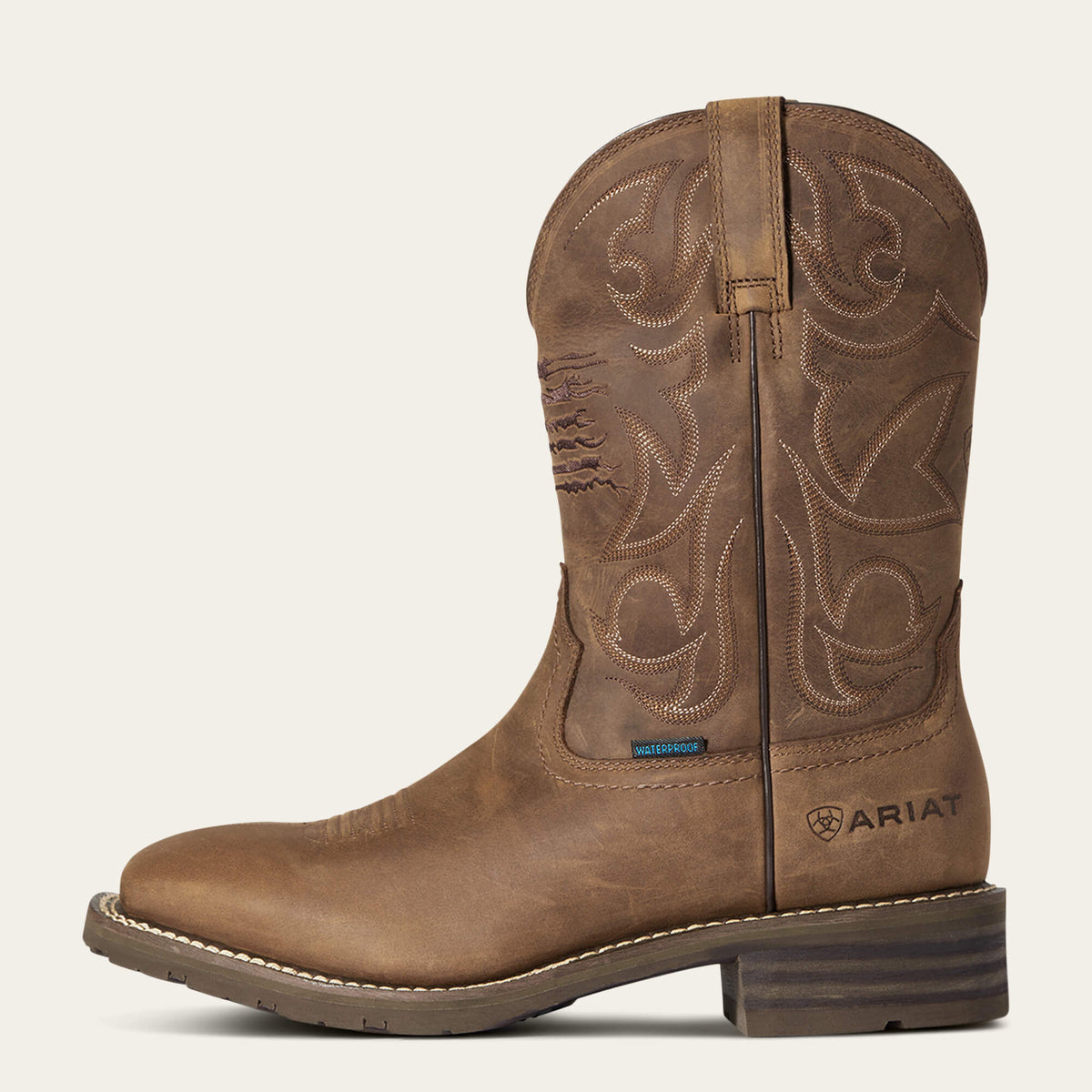 Ariat Great Value Hybrid Patriot Waterproof Western Boot