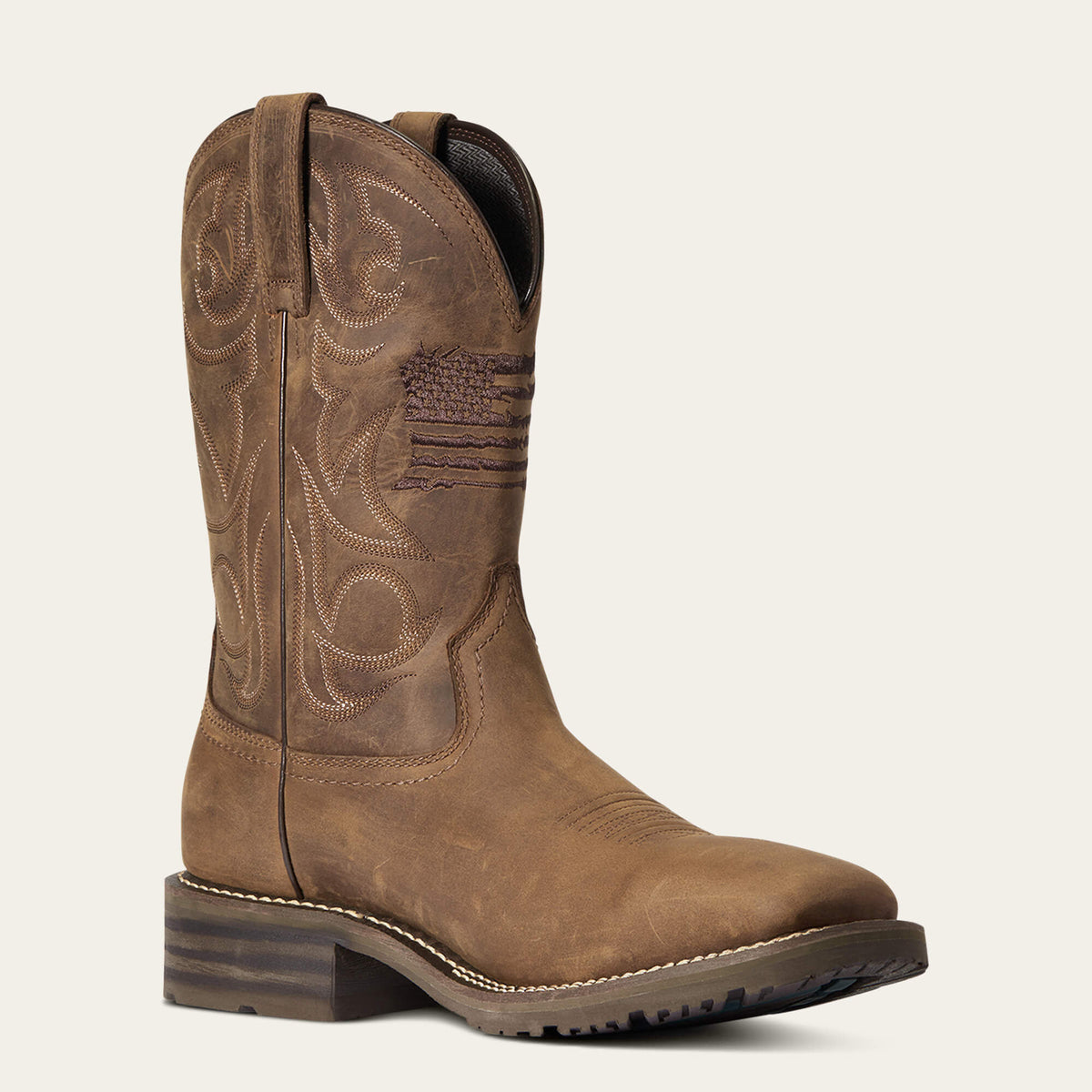 Ariat Great Value Hybrid Patriot Waterproof Western Boot