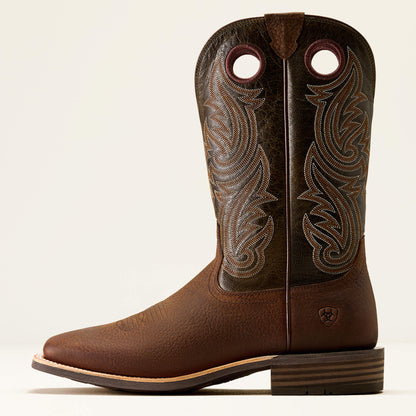 Ariat Trending Highland Toughstock Wide Square Toe Cowboy Boot