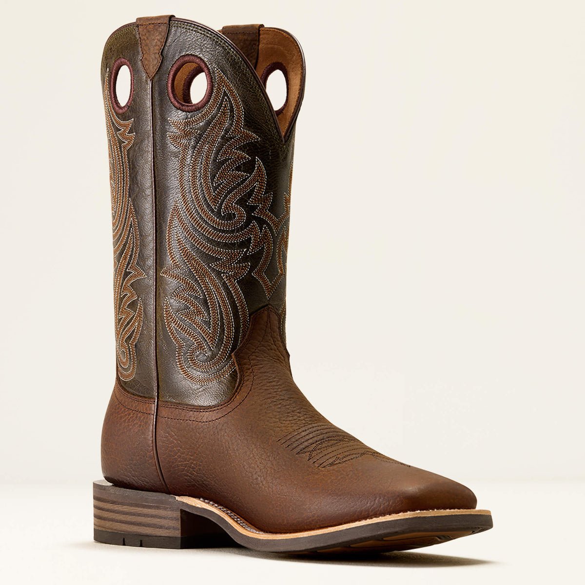 Ariat Trending Highland Toughstock Wide Square Toe Cowboy Boot
