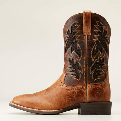 Ariat Essential Sport Cool VentTEK Wide Square Toe Cowboy Boot