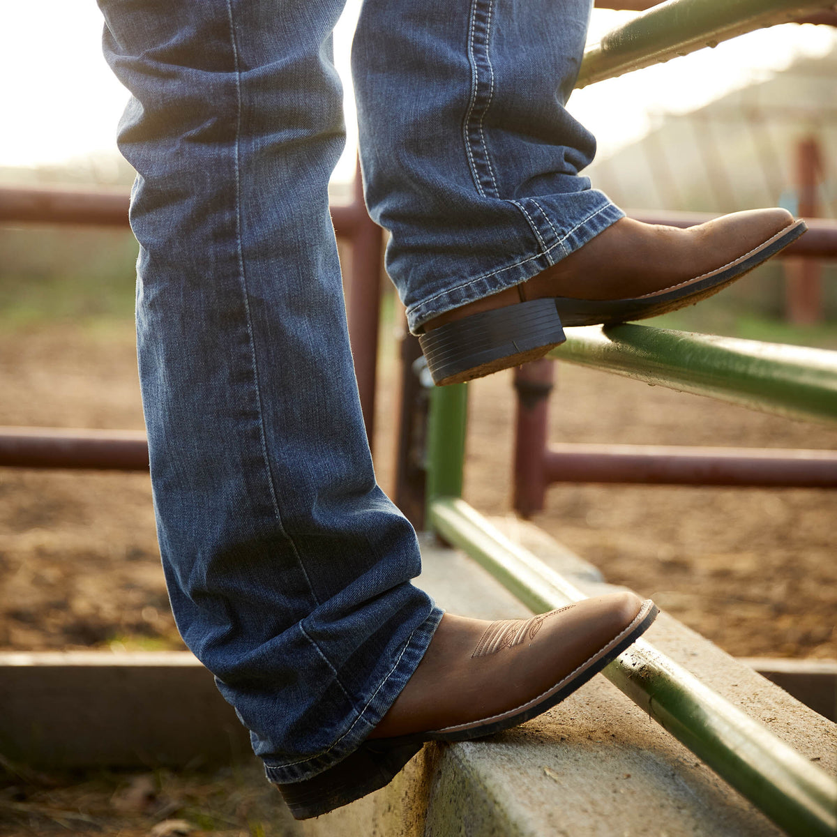 Ariat Trending Sport Wide Square Toe Cowboy Boot