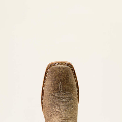 Ariat Popular Gold Point Wide Square Toe Cowboy Boot