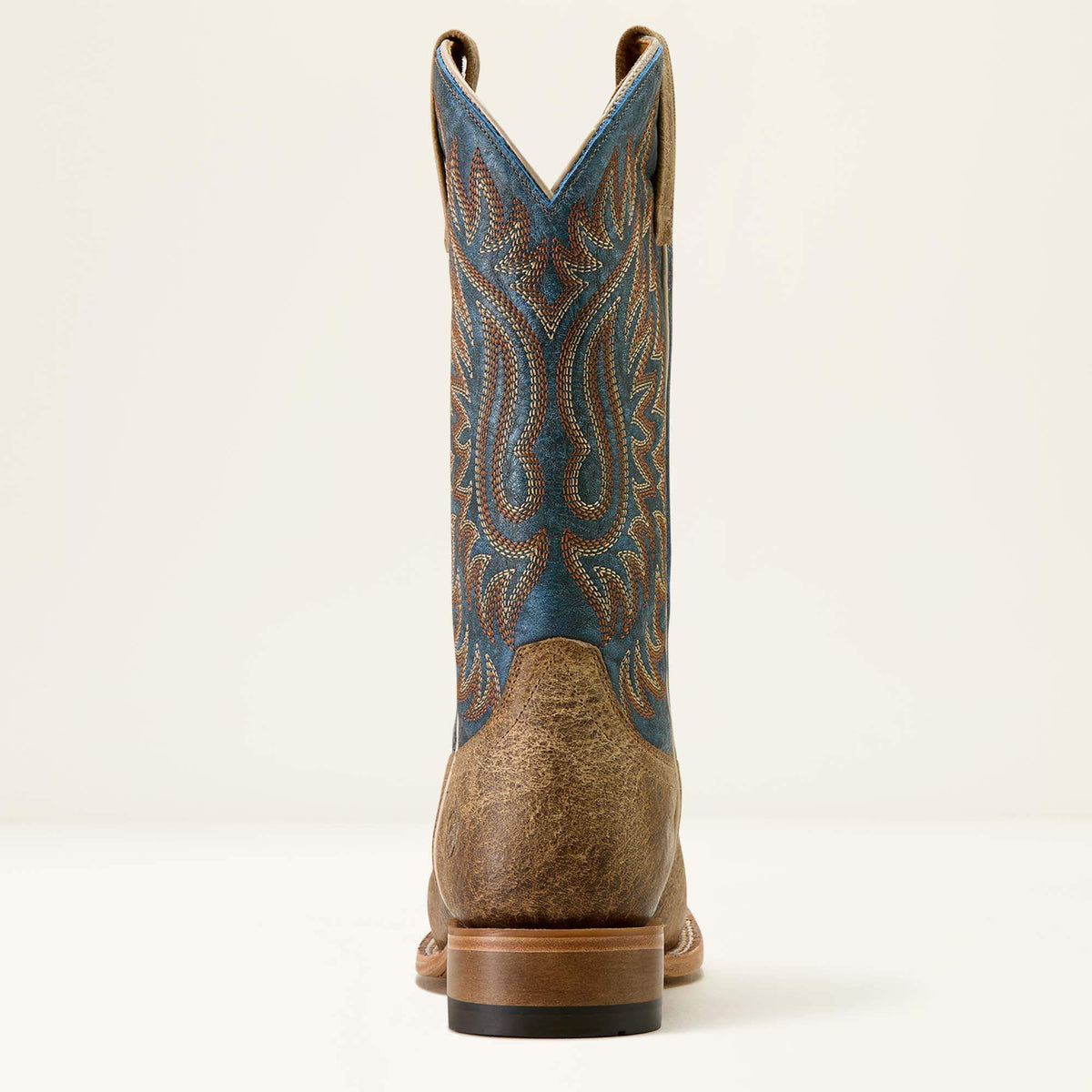 Ariat Popular Gold Point Wide Square Toe Cowboy Boot