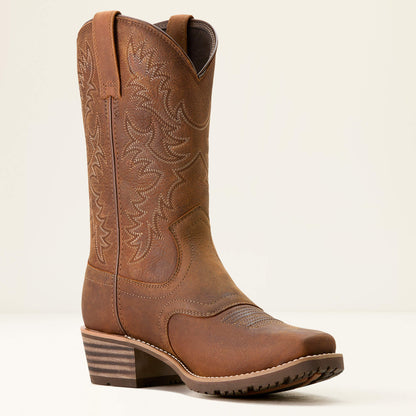 Ariat Everyday Hybrid Roughstock Square Toe Waterproof Cowboy Boot