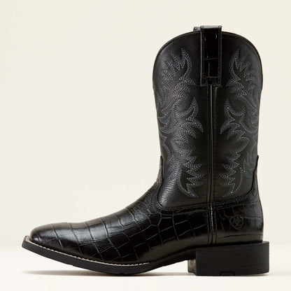 Ariat Trending Sport Latigo Wide Square Toe Cowboy Boot