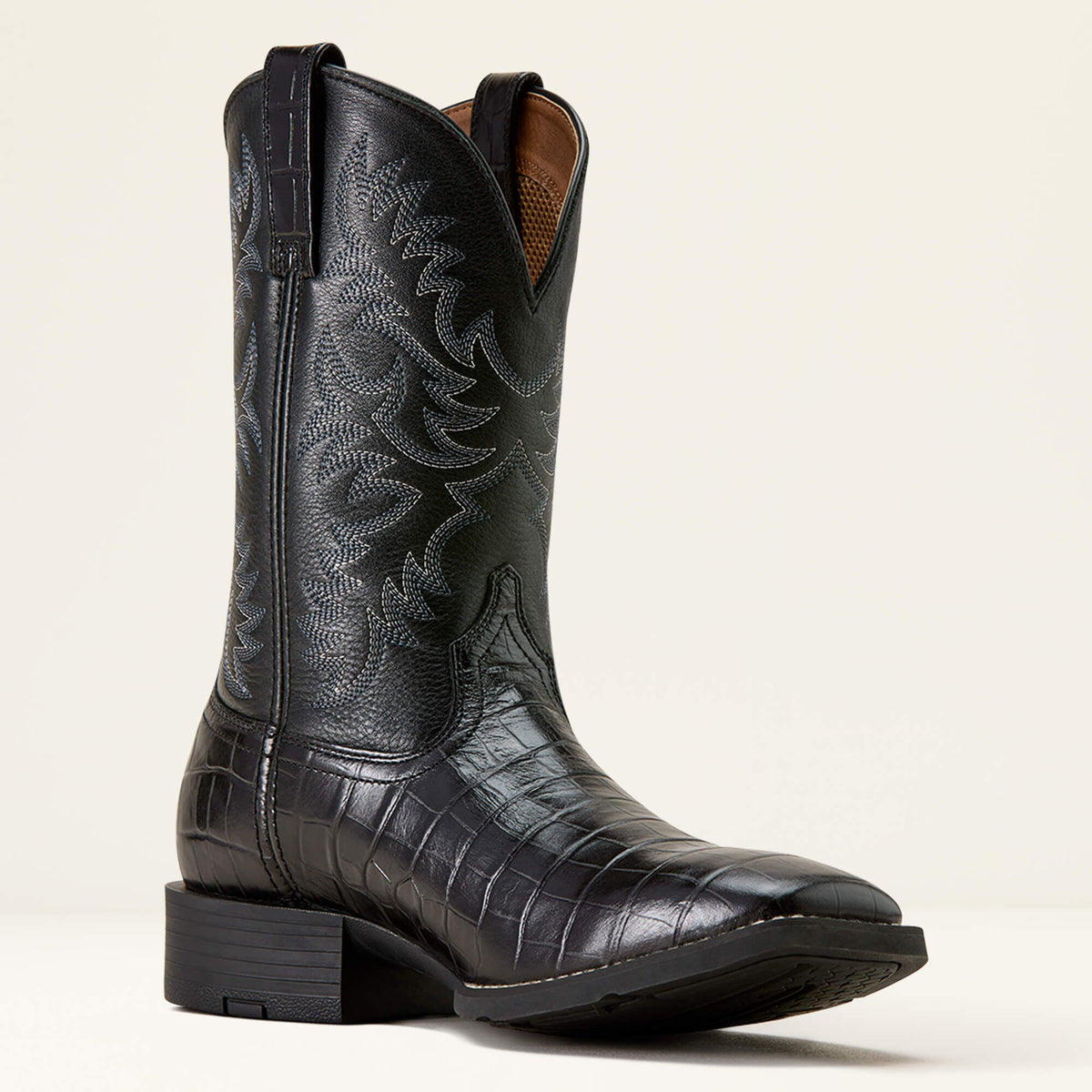 Ariat Trending Sport Latigo Wide Square Toe Cowboy Boot