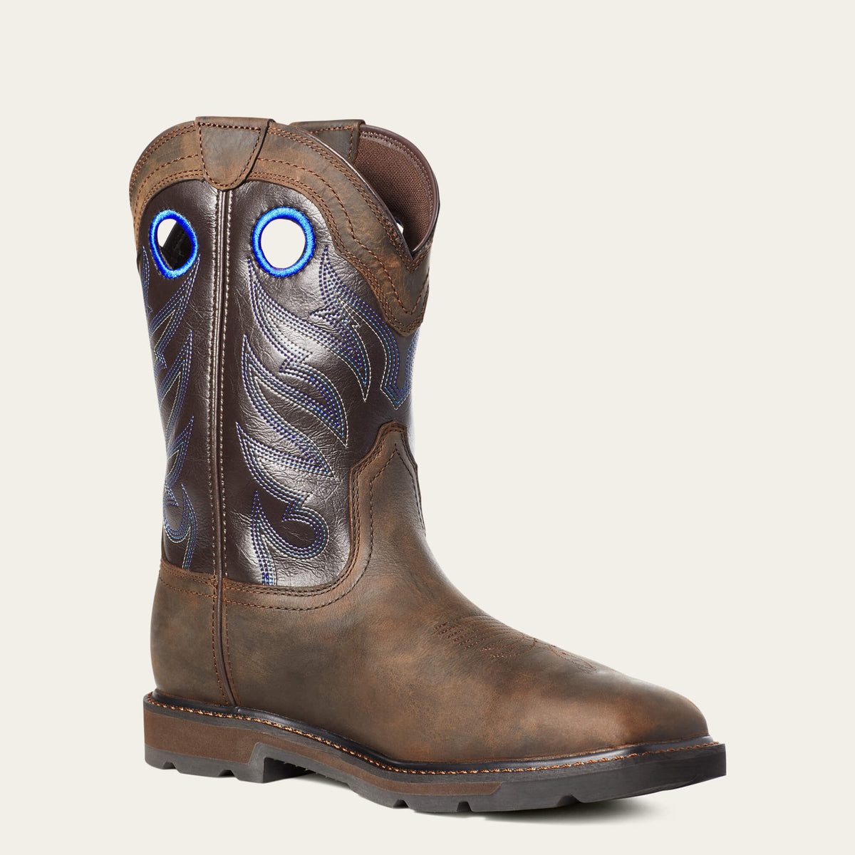 Ariat Top Pick Groundwork Waterproof Steel Toe Work Boot