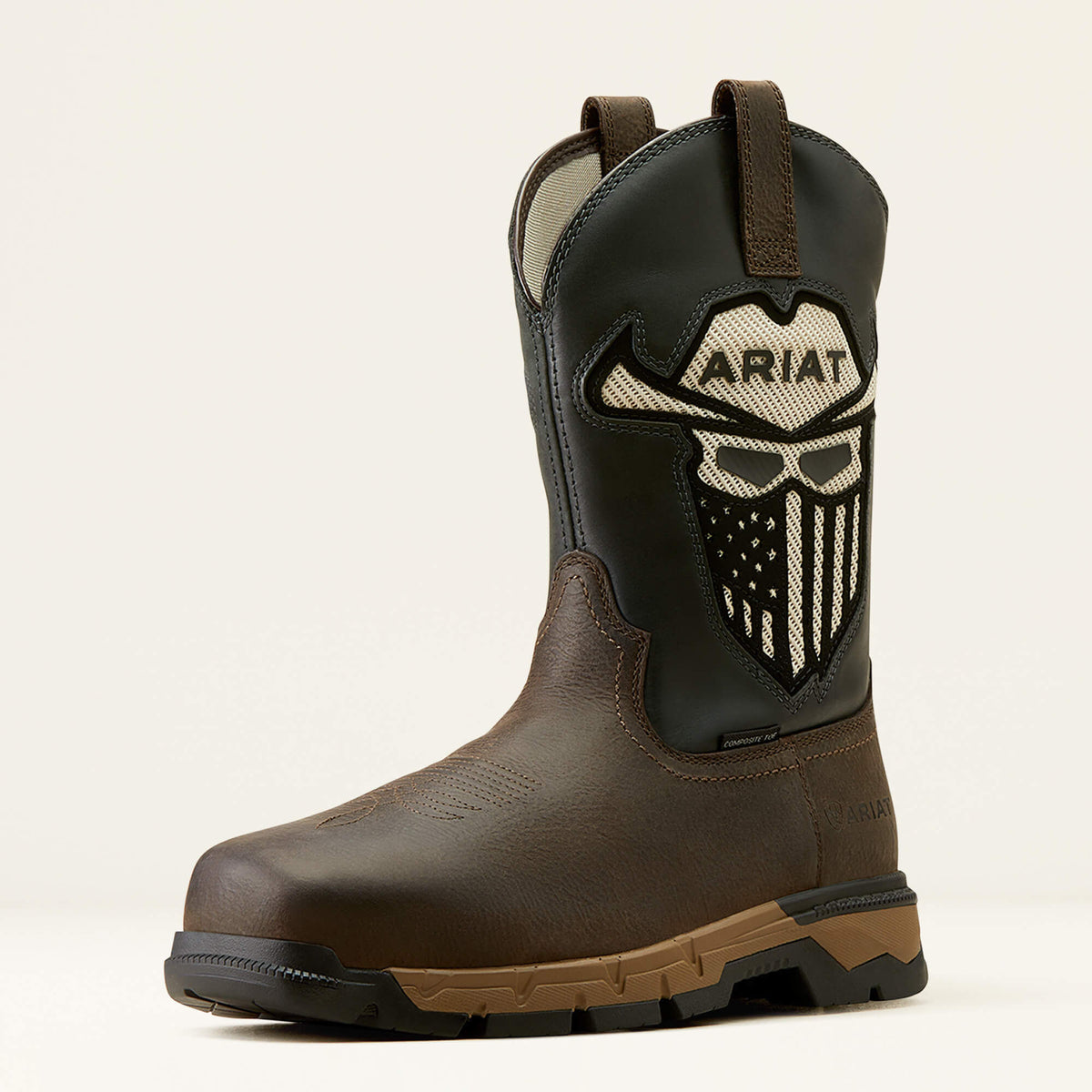 Ariat Featured Rebar Flex Western VentTEK Incognito Composite Toe Work Boot