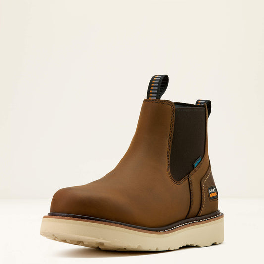Ariat Latest Rebar Wedge Chelsea Waterproof Work Boot