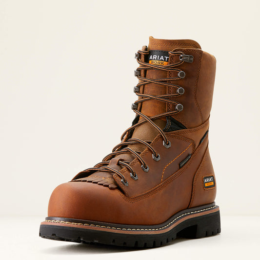 Ariat Trending Longview Shock Shield 8" Waterproof Composite Toe Work Boot