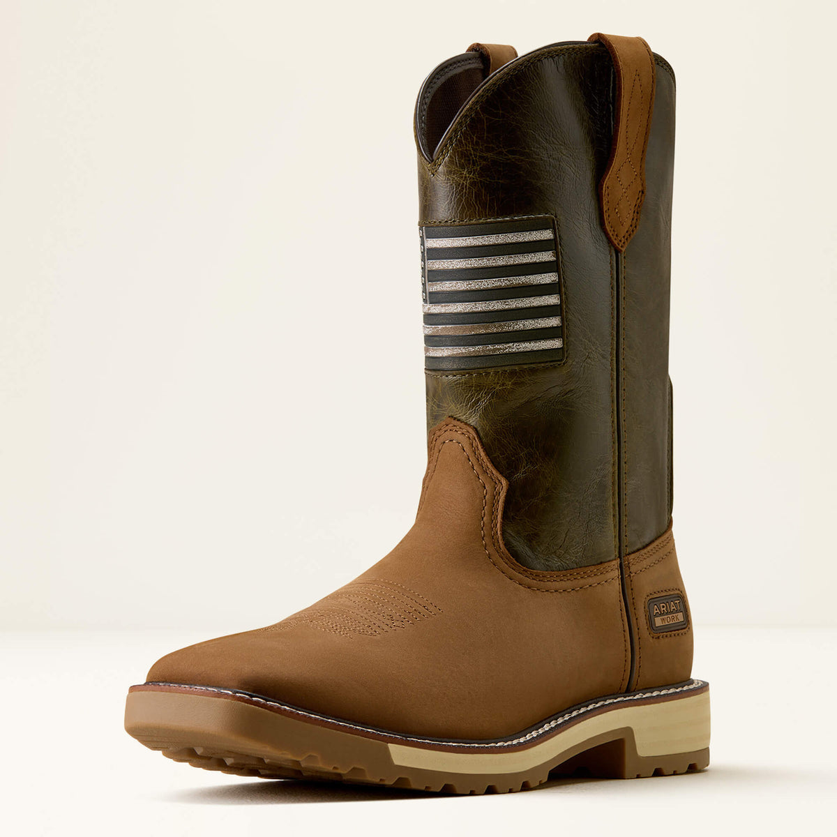 Ariat New Activator Patriot Wide Square Toe Work Boot