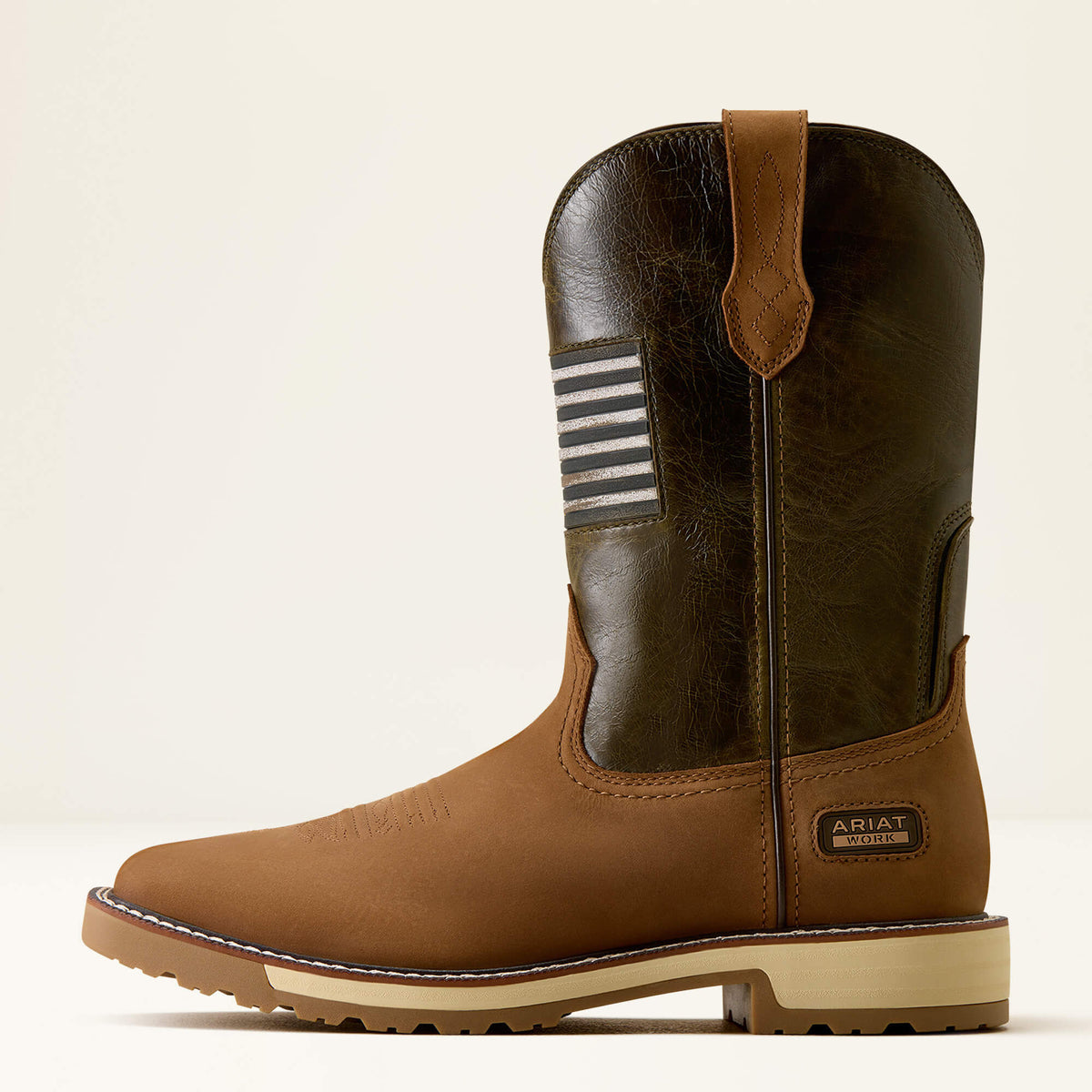 Ariat New Activator Patriot Wide Square Toe Work Boot