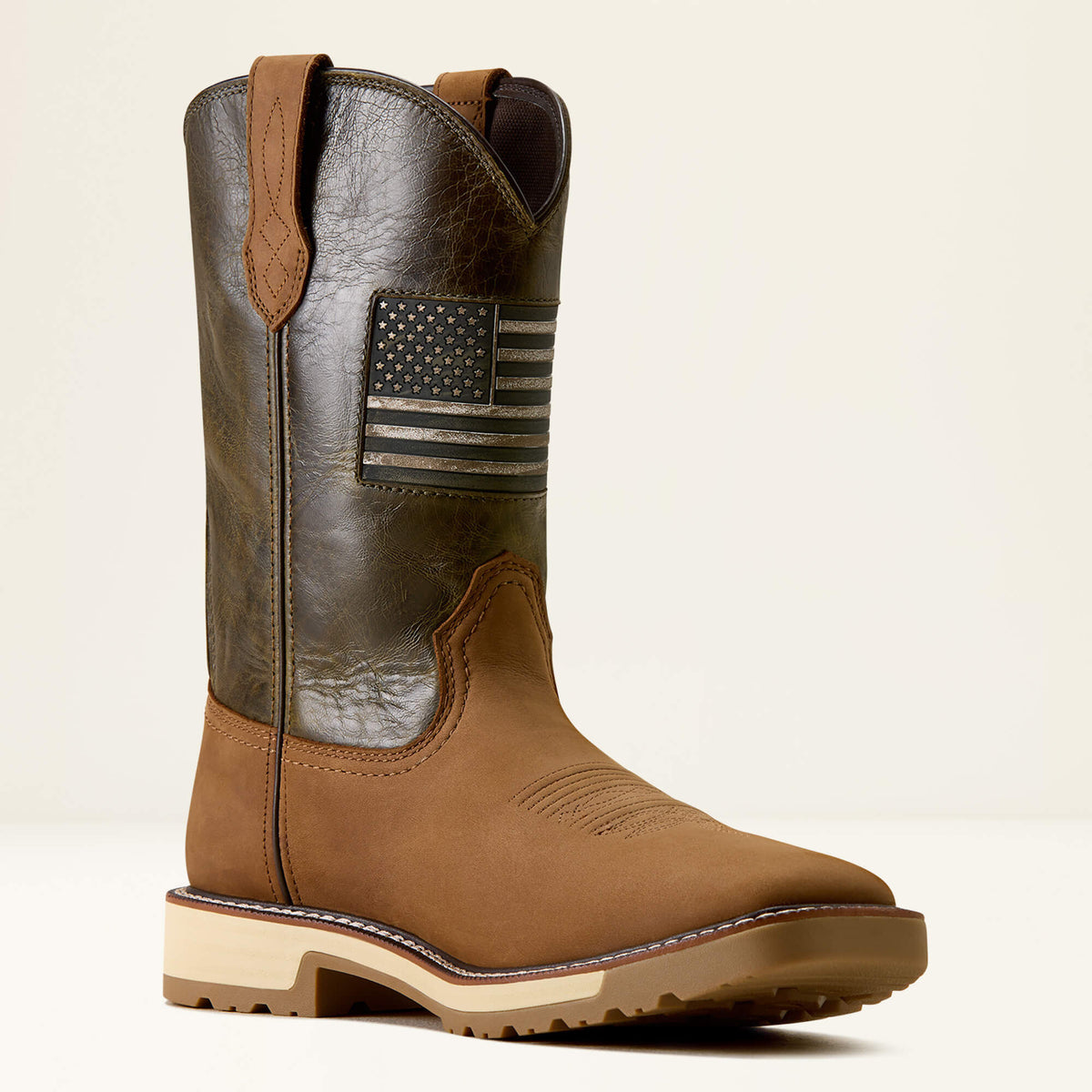 Ariat New Activator Patriot Wide Square Toe Work Boot