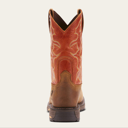 Ariat Premium WorkHog Wide Square Toe Steel Toe Work Boot