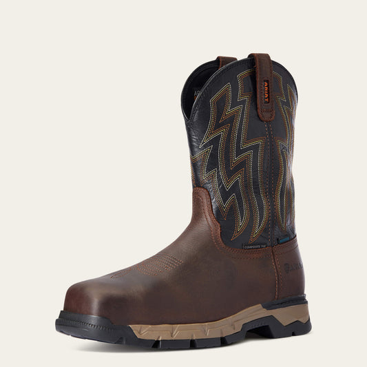 Ariat Deals Rebar Flex Western Waterproof Composite Toe Work Boot
