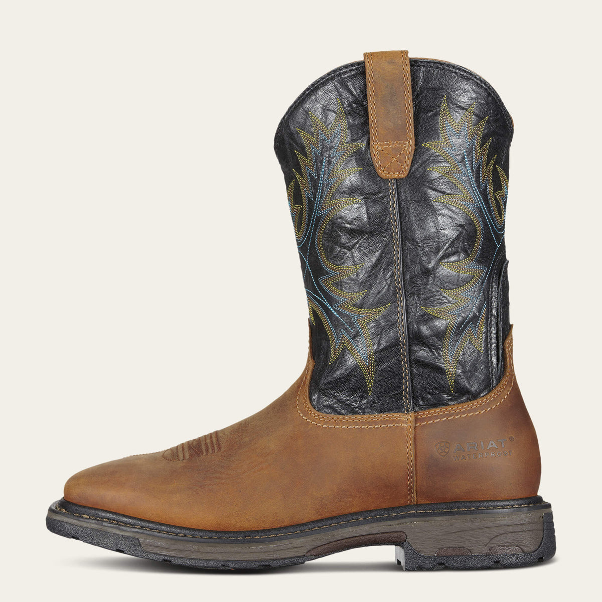 Ariat Signature WorkHog Wide Square Toe Waterproof Steel Toe Work Boot