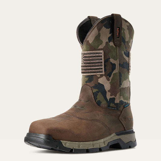 Ariat Smart Buy Rebar Flex Patriot Waterproof Composite Toe Work Boot