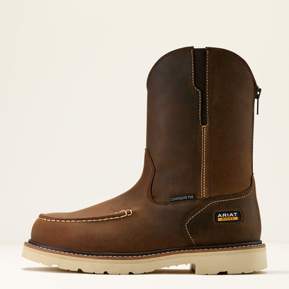 Ariat Everyday Rebar Lift Pull On Moc Toe Composite Toe Work Boot