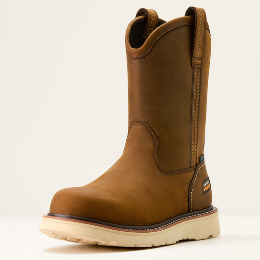 Ariat Special Offer Rebar Wedge Pull-On Waterproof Work Boot