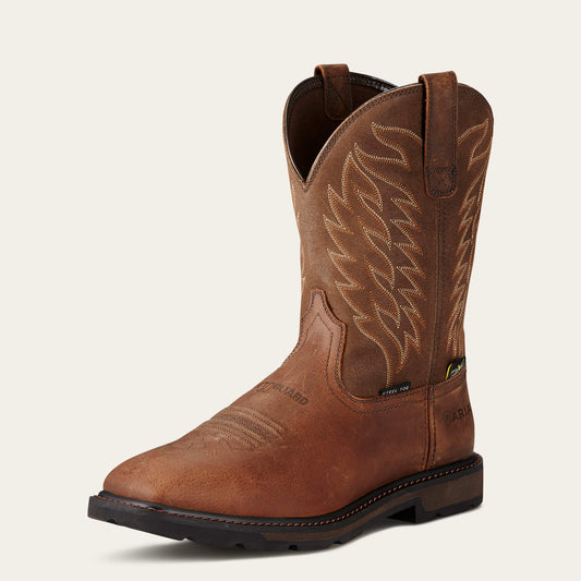 Ariat Trending Groundbreaker Wide Square Toe MetGuard MetGuard Steel Toe Work Boot