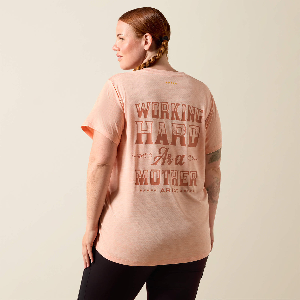 Ariat Latest Rebar Evolution Mother V-Neck T-Shirt