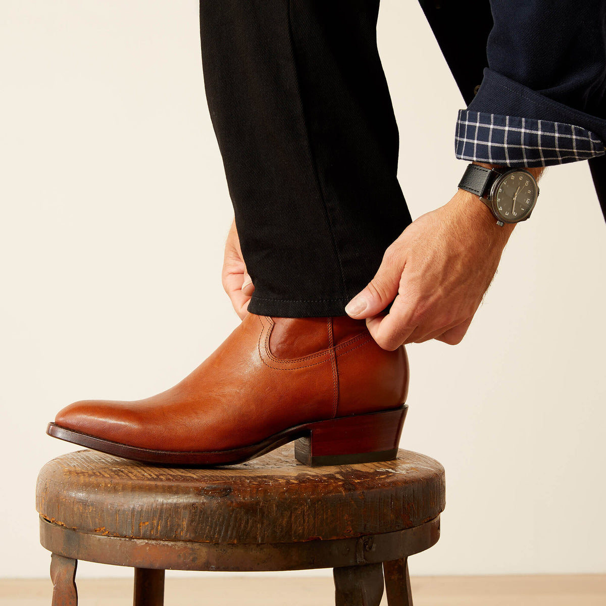 Ariat Discount Bench Made Brewer Western Boot