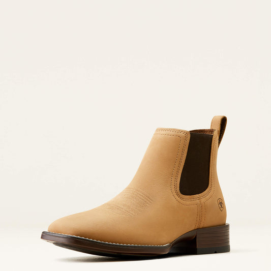 Ariat Smart Buy Booker Chelsea Wide Square Toe Western Boot