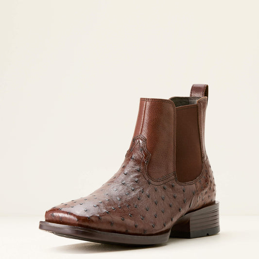 Ariat Discount Booker Chelsea Wide Square Toe Western Boot