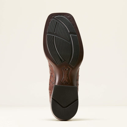 Ariat Discount Booker Chelsea Wide Square Toe Western Boot