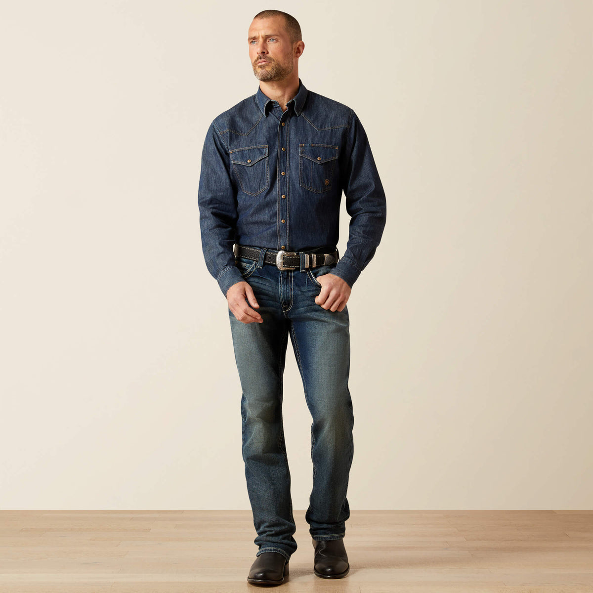 Ariat Exclusive M5 Slim Stretch Adkins Stackable Straight Leg Jean