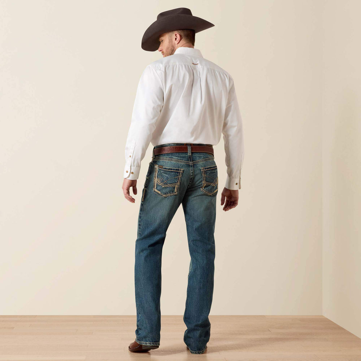 Ariat Discount M5 Slim Ridgeline Stackable Straight Leg Jean