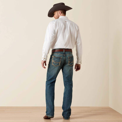 Ariat Discount M5 Slim Ridgeline Stackable Straight Leg Jean