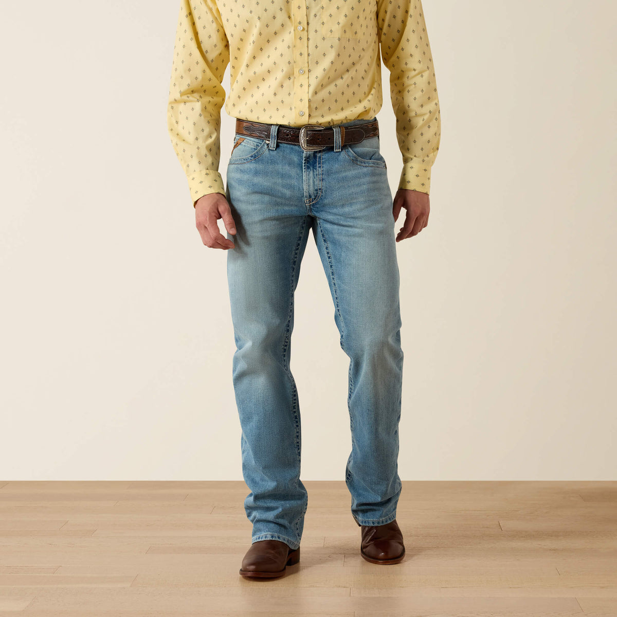 Ariat Featured M4 Relaxed Gus Boot Cut Jeans