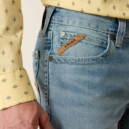 Ariat Featured M4 Relaxed Gus Boot Cut Jeans