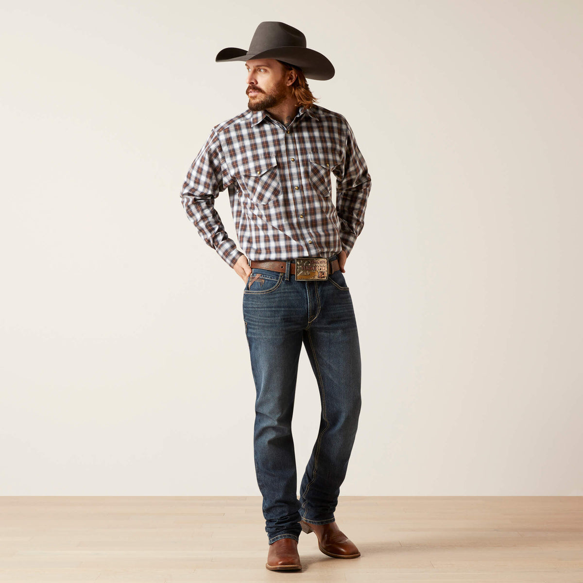 Ariat Top Pick M4 Relaxed Derek Boot Cut Jean