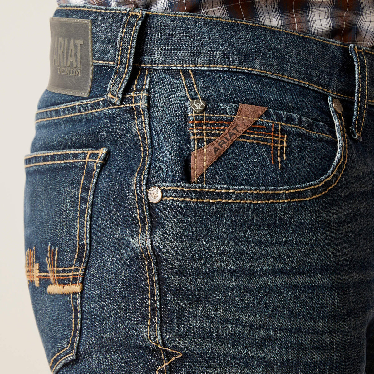 Ariat Top Pick M4 Relaxed Derek Boot Cut Jean
