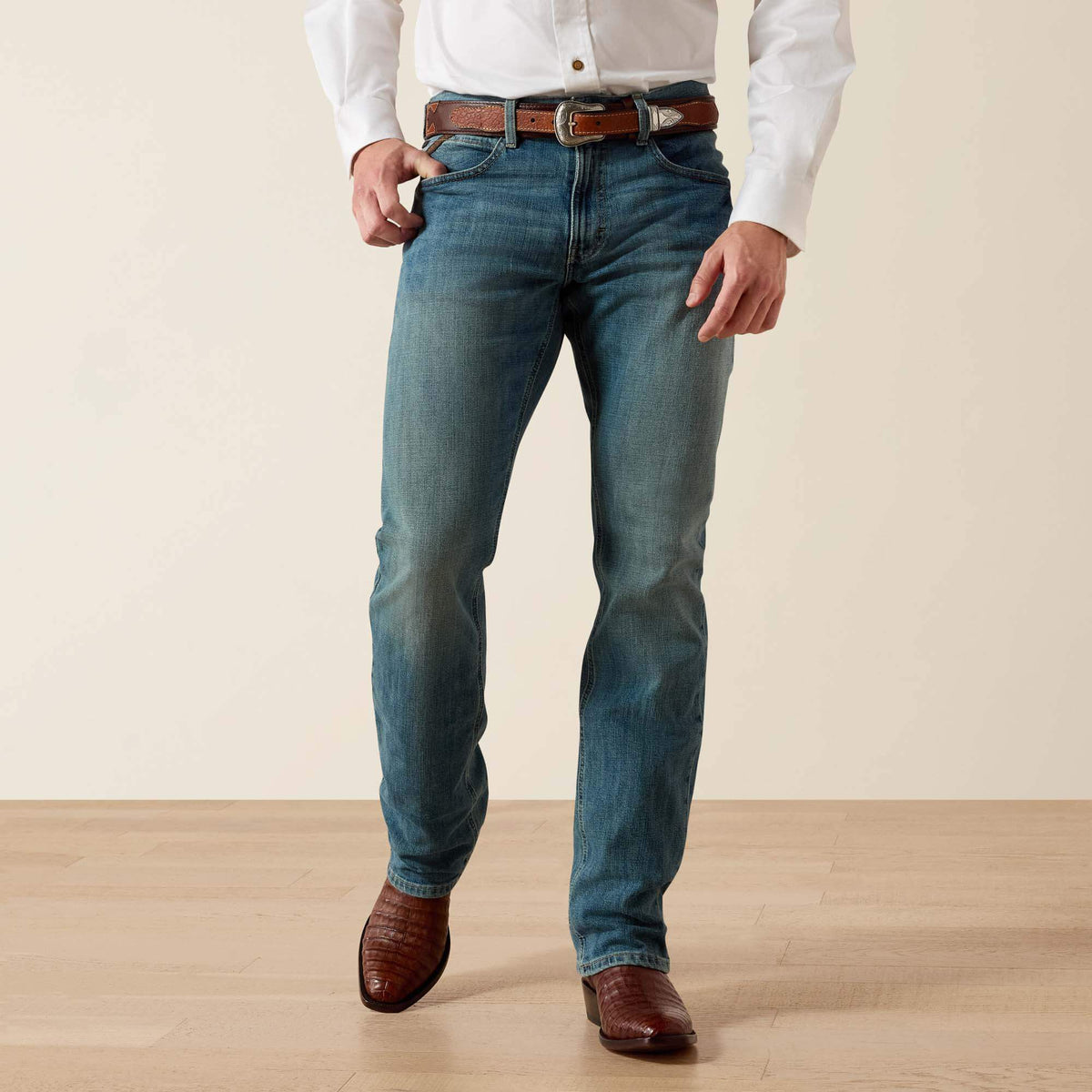 Ariat Latest M4 Stretch Legacy Stackable Straight Leg Jean