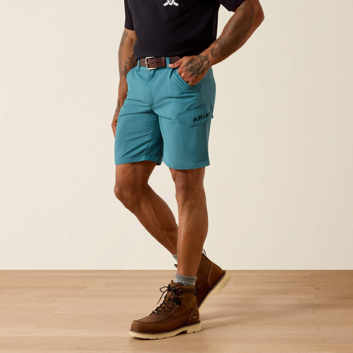 Ariat Best Price Rebar WorkFlow Ultralight 9" DuraStretch Shorts