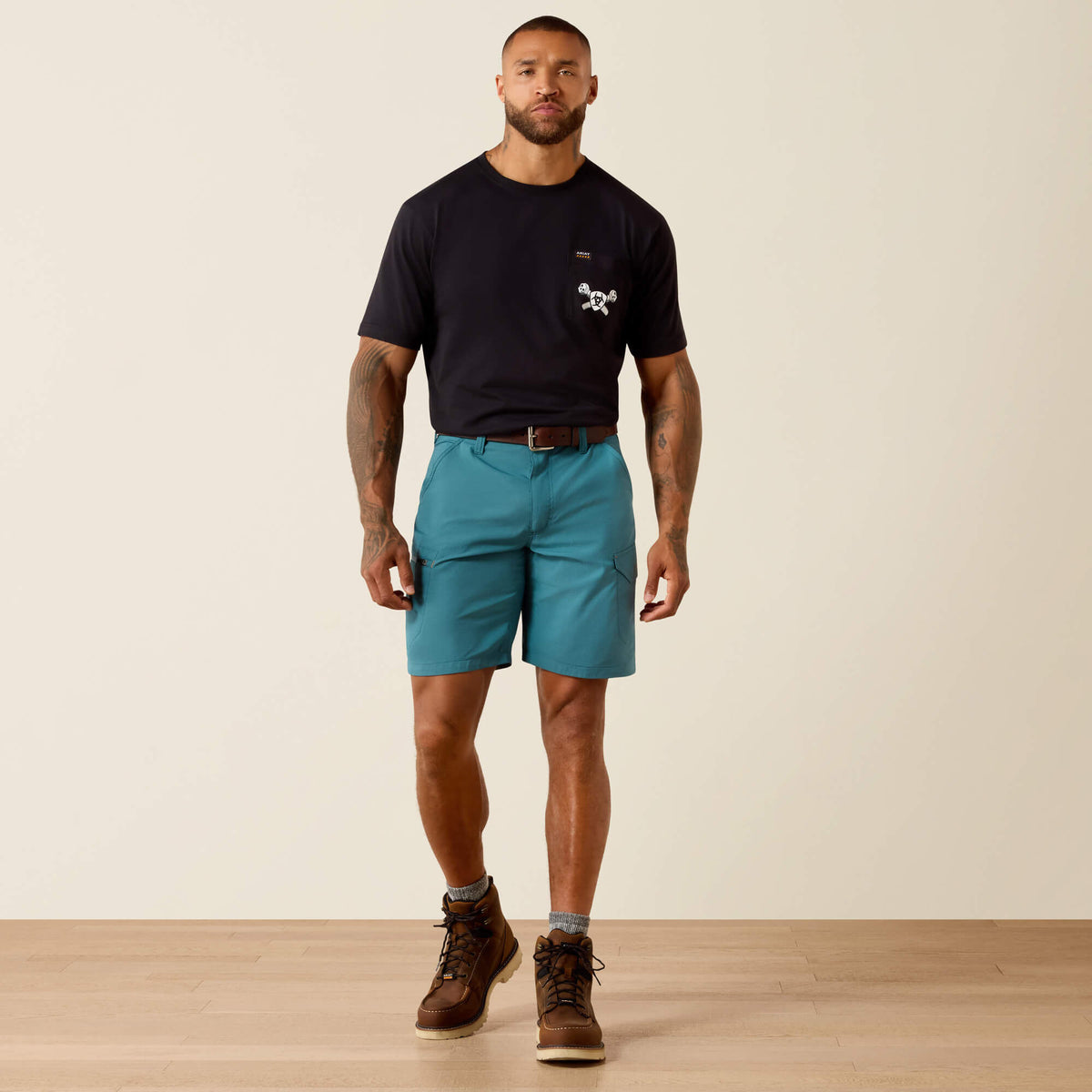 Ariat Best Price Rebar WorkFlow Ultralight 9" DuraStretch Shorts