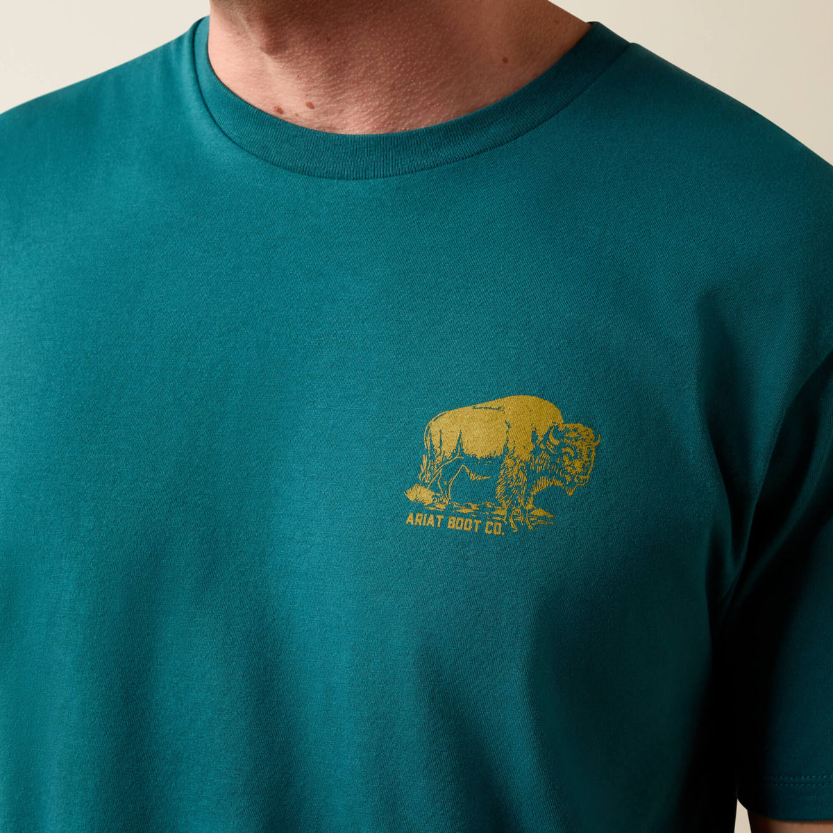 Ariat Hot Sale Ariat Bison Wander Flag Classic Fit T-Shirt