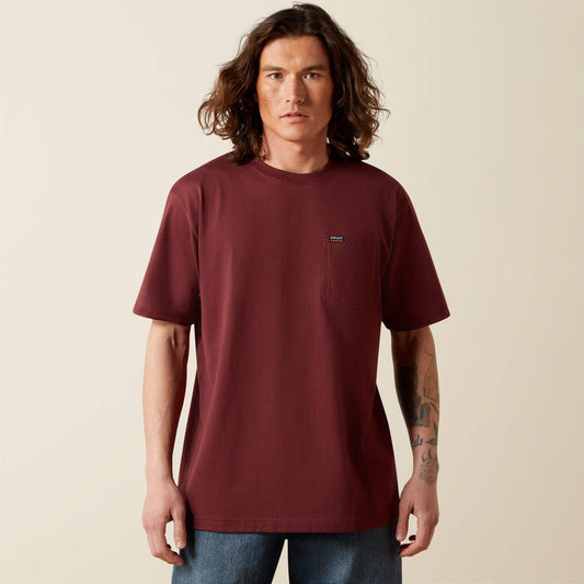 Ariat Classic Rebar Cotton Strong Standard Pocket T-Shirt