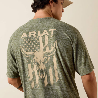Ariat Essential Ariat Longskull Freedom T-Shirt