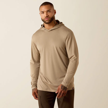 Ariat Popular Rebar Sunblocker Outdoor Hooded Classic Fit Long Sleeve T-Shirt