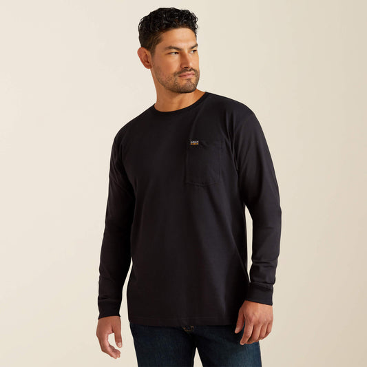 Ariat Exclusive Rebar Cotton Strong Standard Pocket T-Shirt