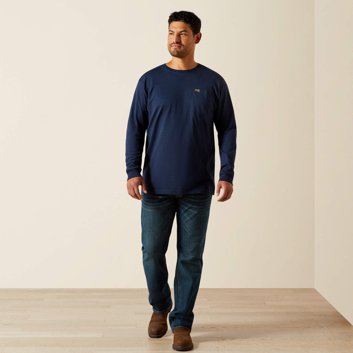 Ariat Signature Rebar Cotton Strong Standard Pocket T-Shirt